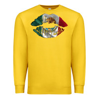 Lemon mexico lips Premium Sweatshirt - AdoDesignShop