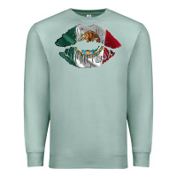 Seafoam mexico lips Premium Sweatshirt - AdoDesignShop