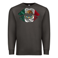 Smoke mexico lips Premium Sweatshirt - AdoDesignShop