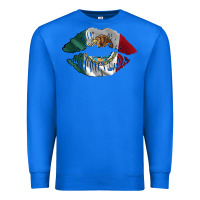 True Royal mexico lips Premium Sweatshirt - AdoDesignShop