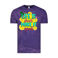 Cloud Purple life is  make it sweet Vintage Tee - RanaPortraitStore