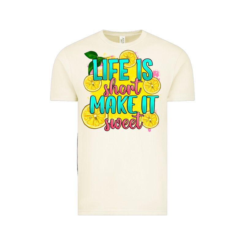 Life Is  Make It Sweet Vintage Tee by RanaPortraitStore | Teevron