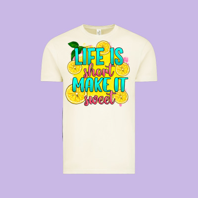 Vintage Tee life is  make it sweet