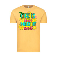 Vintage Mustard life is  make it sweet Vintage Tee - RanaPortraitStore
