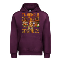 Mauve Wine thankful for my gnomies bbs Urban Hoodie - BundleAndBundleShop