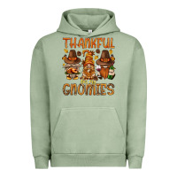 Pigment Oil Green thankful for my gnomies bbs Urban Hoodie - BundleAndBundleShop