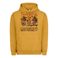 Pigment Peanut Butter thankful for my gnomies bbs Urban Hoodie - BundleAndBundleShop