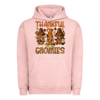 Pigment Salmon thankful for my gnomies bbs Urban Hoodie - BundleAndBundleShop