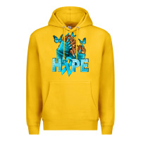 Lemon Hope teal ribbon Ovarian Cancer nails Premium Hoodie - NancyCooperArtShop