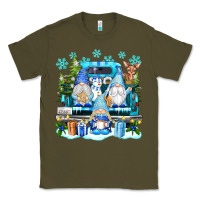 Army Green snowman gnome truck Classic Tee - texasbilliewilder