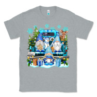 Heather Grey snowman gnome truck Classic Tee - texasbilliewilder