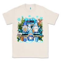 Natural snowman gnome truck Classic Tee - texasbilliewilder