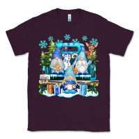 Plum snowman gnome truck Classic Tee - texasbilliewilder