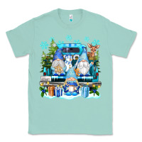 Seafoam snowman gnome truck Classic Tee - texasbilliewilder
