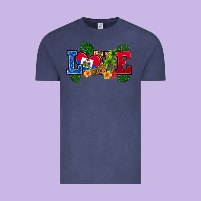 Vintage Tee love haitian republic