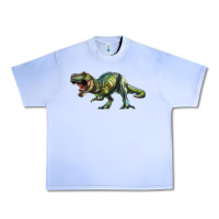 Grape Ice t rex dinosaur Urban Heavy Tee - RanaPortraitStore