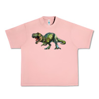 Salmon t rex dinosaur Urban Heavy Tee - RanaPortraitStore