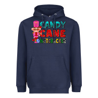 Navy candy cane and pink nutcracker ado Heavyweight Hoodie - AdoDesignShop