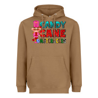 Toasted Coconut candy cane and pink nutcracker ado Heavyweight Hoodie - AdoDesignShop