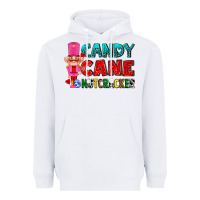 White candy cane and pink nutcracker ado Heavyweight Hoodie - AdoDesignShop
