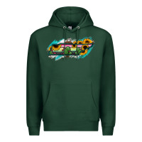Sports Green Tennessee Map Sunflower Cactus Serape Premium Hoodie - RanaPortraitStore