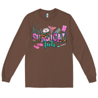 Chestnut surgical tech Long Sleeve Tee - AdoDesignShop