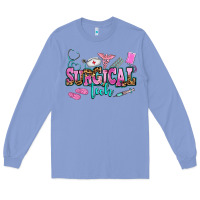 Colony Blue surgical tech Long Sleeve Tee - AdoDesignShop