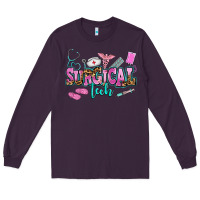 Plum surgical tech Long Sleeve Tee - AdoDesignShop