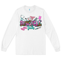 White surgical tech Long Sleeve Tee - AdoDesignShop
