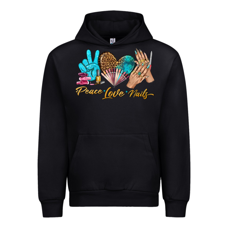 Peace Love Nails Bbs Urban Hoodie by BundleAndBundleShop | Teevron
