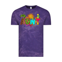 Cloud Purple summer aunt Vintage Tee - RanaPortraitStore