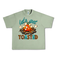 Oil Green lets get toasted Urban Heavy Tee - texasbilliewilder