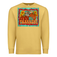 Antique Gold pumpkin sunflower tumbler Premium Sweatshirt - AdoDesignShop