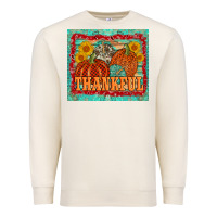 Sandshell pumpkin sunflower tumbler Premium Sweatshirt - AdoDesignShop