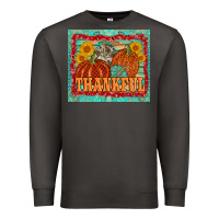 Smoke pumpkin sunflower tumbler Premium Sweatshirt - AdoDesignShop