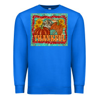 True Royal pumpkin sunflower tumbler Premium Sweatshirt - AdoDesignShop