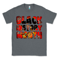 Charcoal Heather Black history month juneteenth Classic Tee - Zillion Design Studio