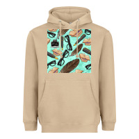 Mushroom literature seamless pattern Heavyweight Hoodie - BundleAndBundleShop