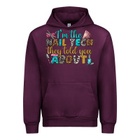 Mauve Wine i'm the nail tech they told you about bbs Urban Hoodie - BundleAndBundleShop