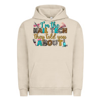 Pigment French Oak i'm the nail tech they told you about bbs Urban Hoodie - BundleAndBundleShop