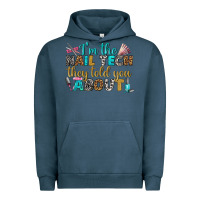 Pigment Midnight Navy i'm the nail tech they told you about bbs Urban Hoodie - BundleAndBundleShop