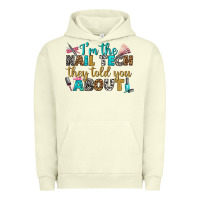 Pigment Pistachio i'm the nail tech they told you about bbs Urban Hoodie - BundleAndBundleShop