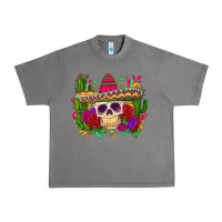 Tornado mexican skull Urban Heavy Tee - Zillion Design Studio