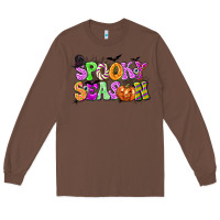 Chestnut Spooky Season Long Sleeve Tee - texasbilliewilder