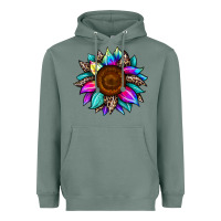 Sage sunflower tie dye Heavyweight Hoodie - JahusDesignShop