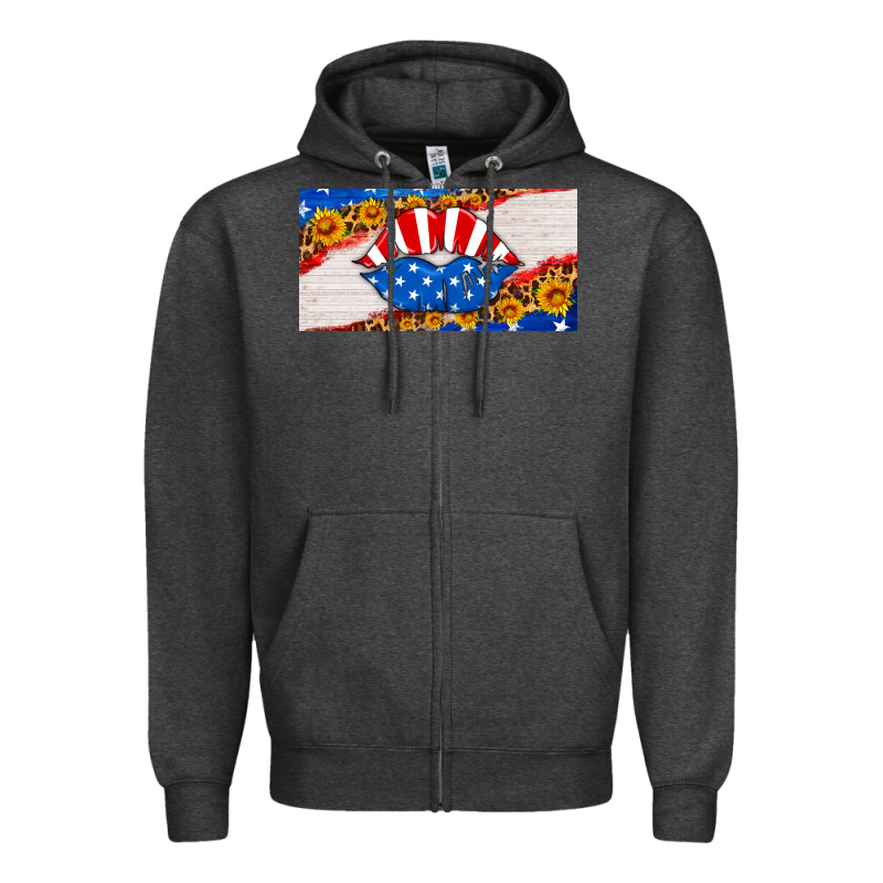 Usa Life License Plate Zipper Hoodie by HRA Design Shop | Teevron
