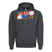 Smoke usa life license plate Zipper Hoodie - HRA Design Shop