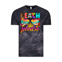 Cloud Black beach please Vintage Tee - RanaPortraitStore