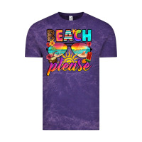 Cloud Purple beach please Vintage Tee - RanaPortraitStore