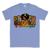 Colony Blue Black is beautiful juneteenth Classic Tee - Zillion Design Studio